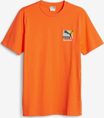 PUMA Tričko 'Love' – oranžová: přední strana