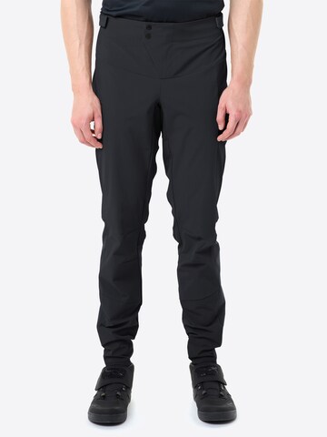 VAUDE Regular Outdoorbroek 'Moab' in Zwart: voorkant