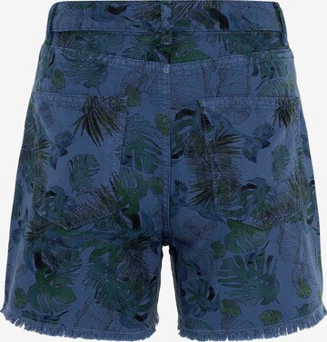 By Diess Collection Slimfit Set: Shorts und Tasche in Blau