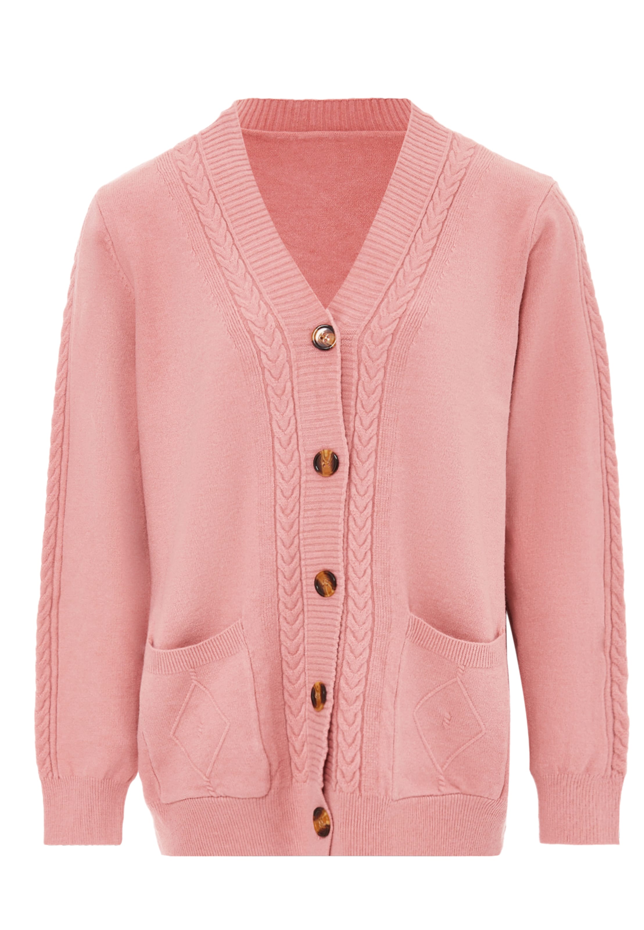 ALARY Strickjacke in Pink: Vorderseite