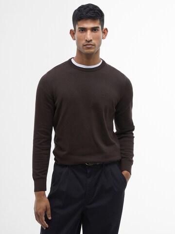 Barbour Pulover | rjava barva: sprednja stran
