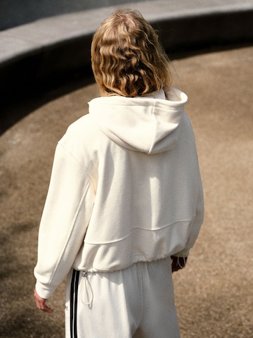 Giacca di pile di self. in beige