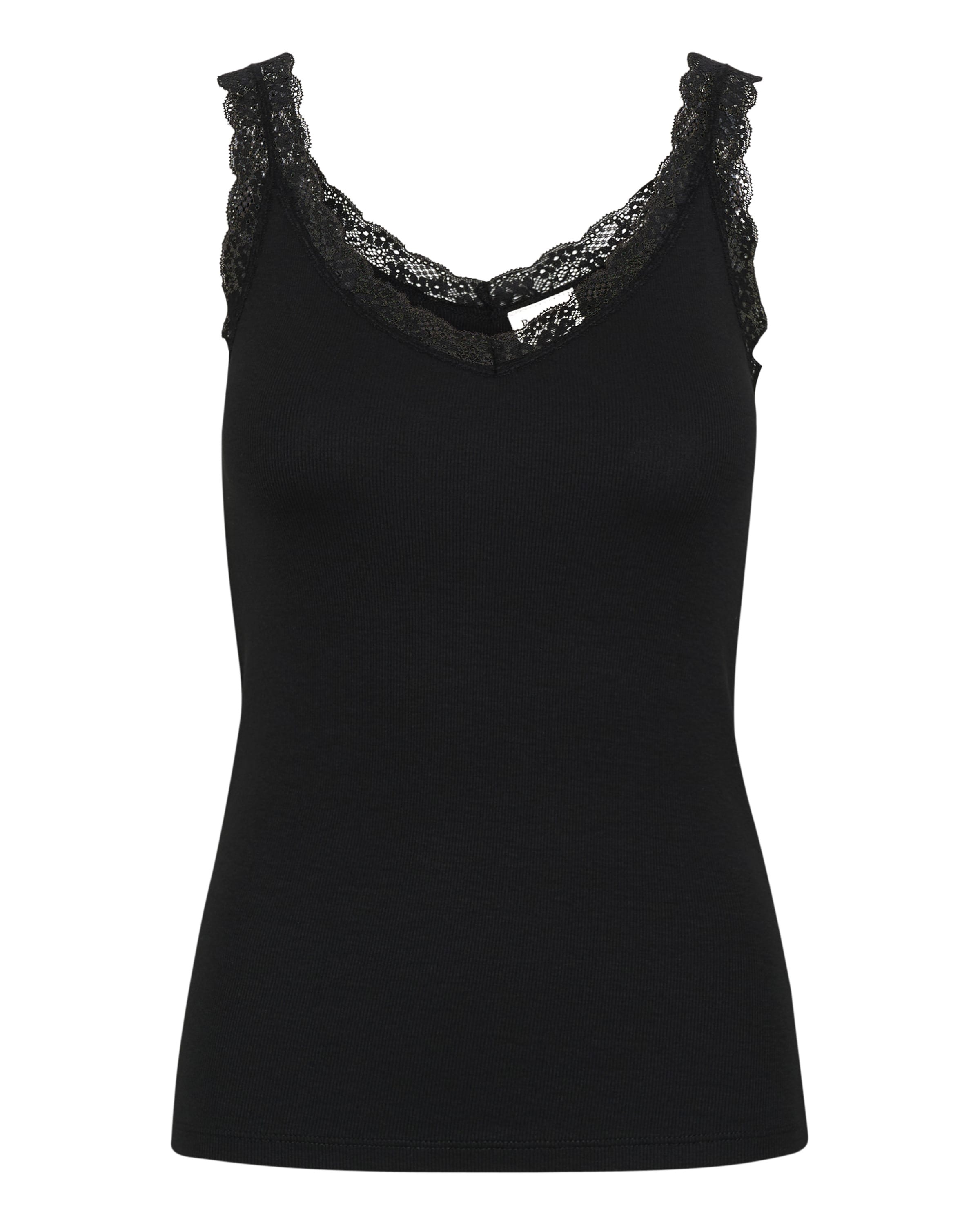 Part Two Top 'Jelona' in Schwarz: Vorderseite