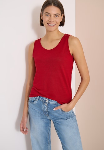 CECIL Top in Rot: Vorderseite