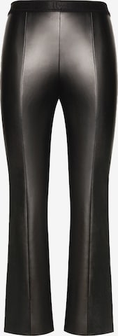 Wolford Flared Broek 'Jenna' in Zwart: voorkant