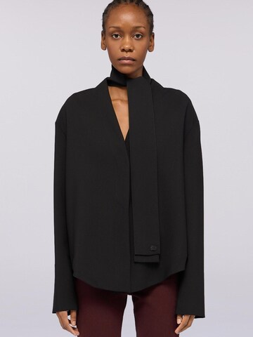 Camicia da donna di Trussardi in nero: frontale