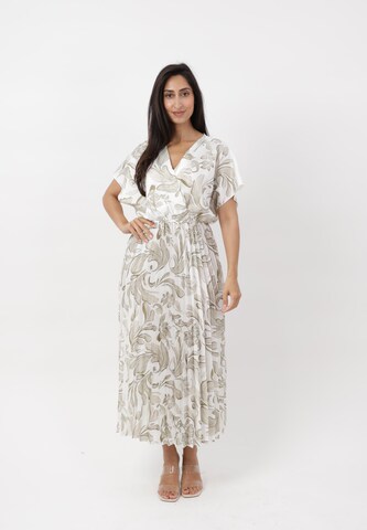 Elara Dress in Beige