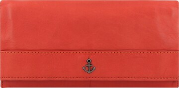 Harbour 2nd Wallet 'Marina' in Red: front