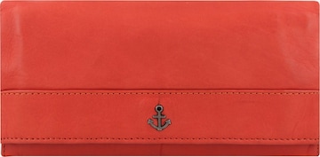 Harbour 2nd Wallet 'Marina' in Red: front