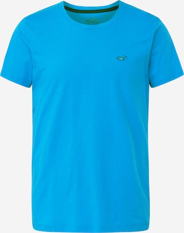 T-Shirt HOLLISTER en bleu : devant