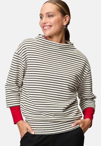 Sweat-shirt zero en noir : devant