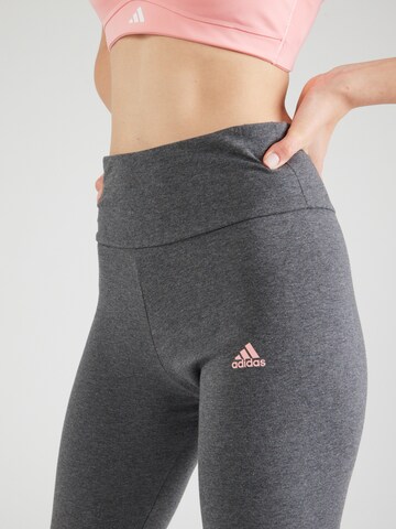 ADIDAS SPORTSWEAR Skinny Sportovní kalhoty 'Essentials' – šedá