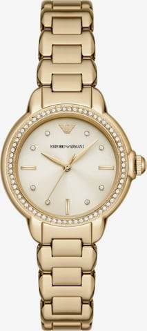 Emporio Armani Analoginen kello värissä kulta: etupuoli