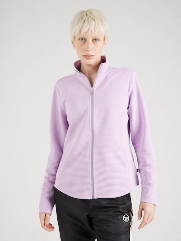 SKECHERS Sportief sweatvest in Lila: voorkant