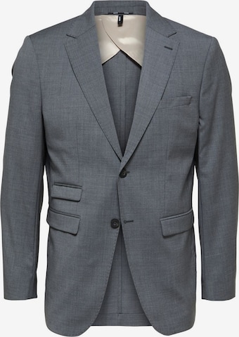 SELECTED HOMME Suit Jacket in Grey: front
