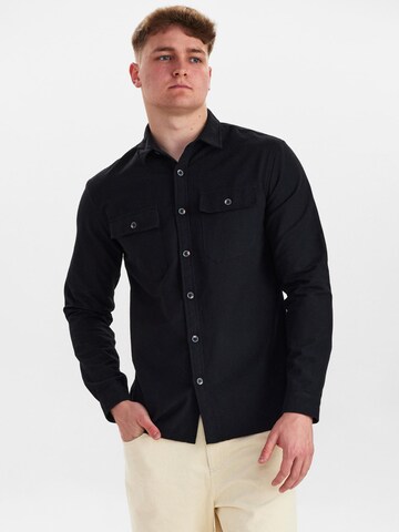 Dxnmxrk Shirt 'DXCornel' in Schwarz: Vorderseite