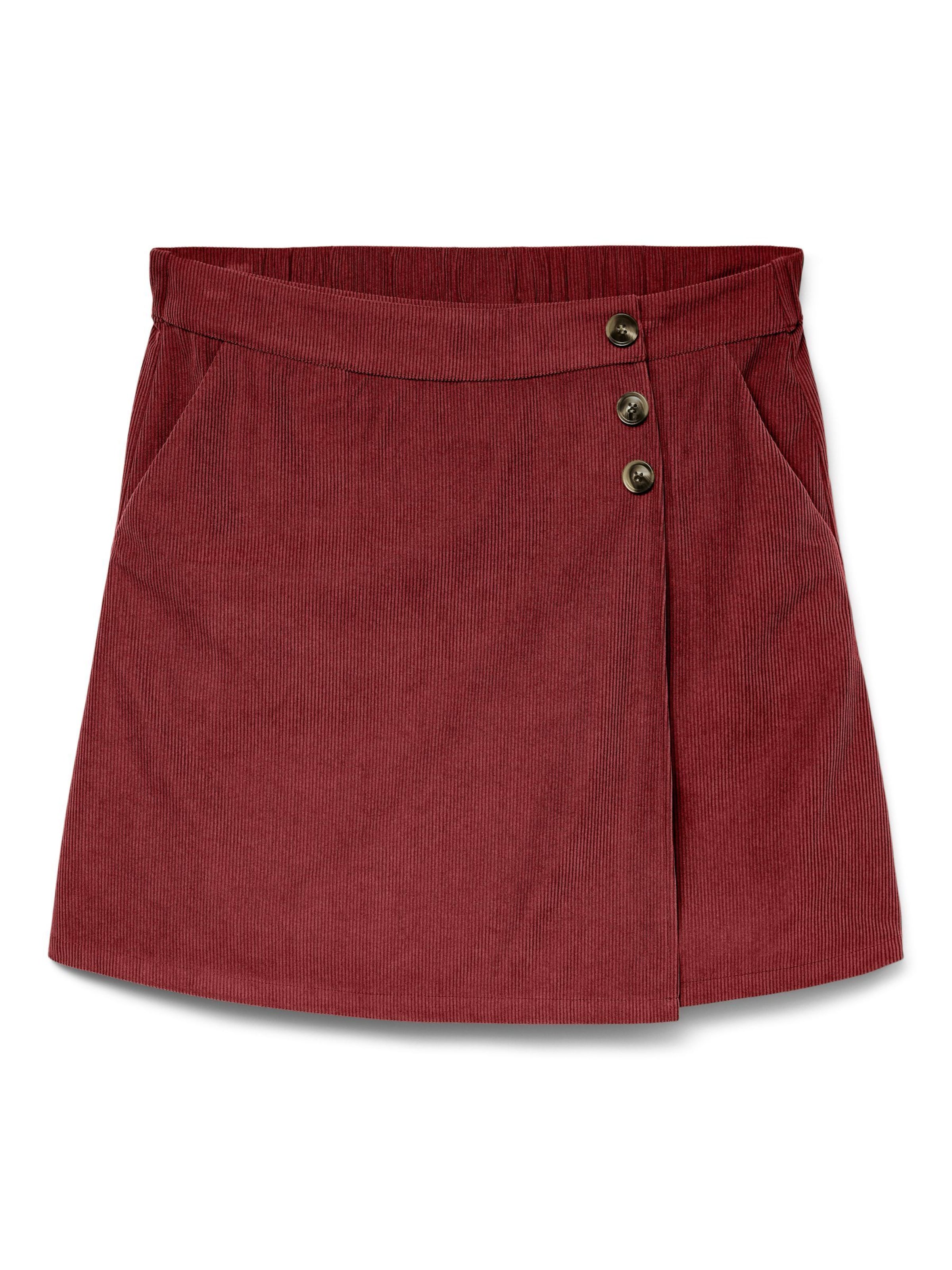 VERO MODA - Falda 'VMElly' en rojo: frente