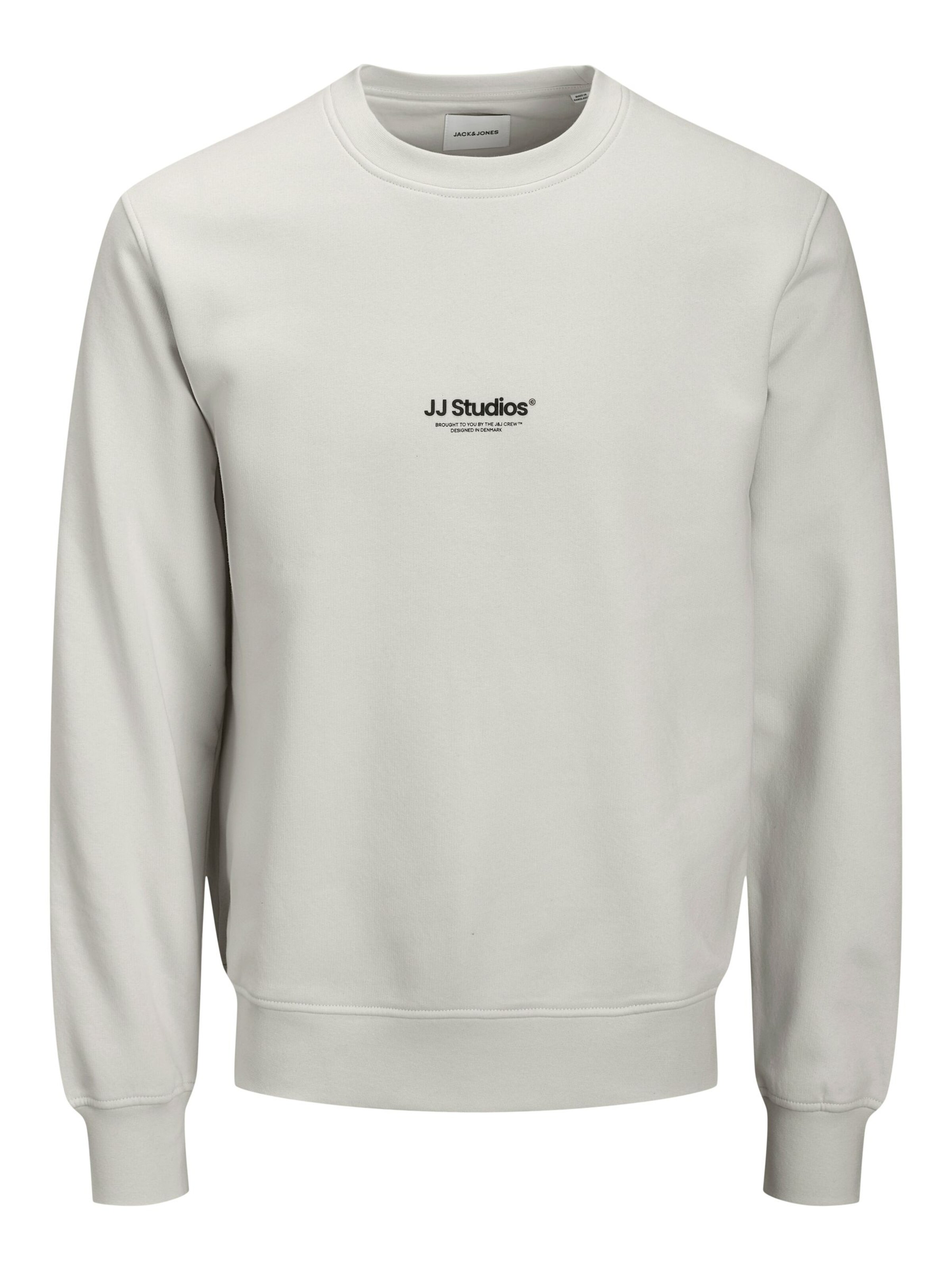 Jacks & Jones Sweatshirt 'Herren Sweatshirt' in Beige: front