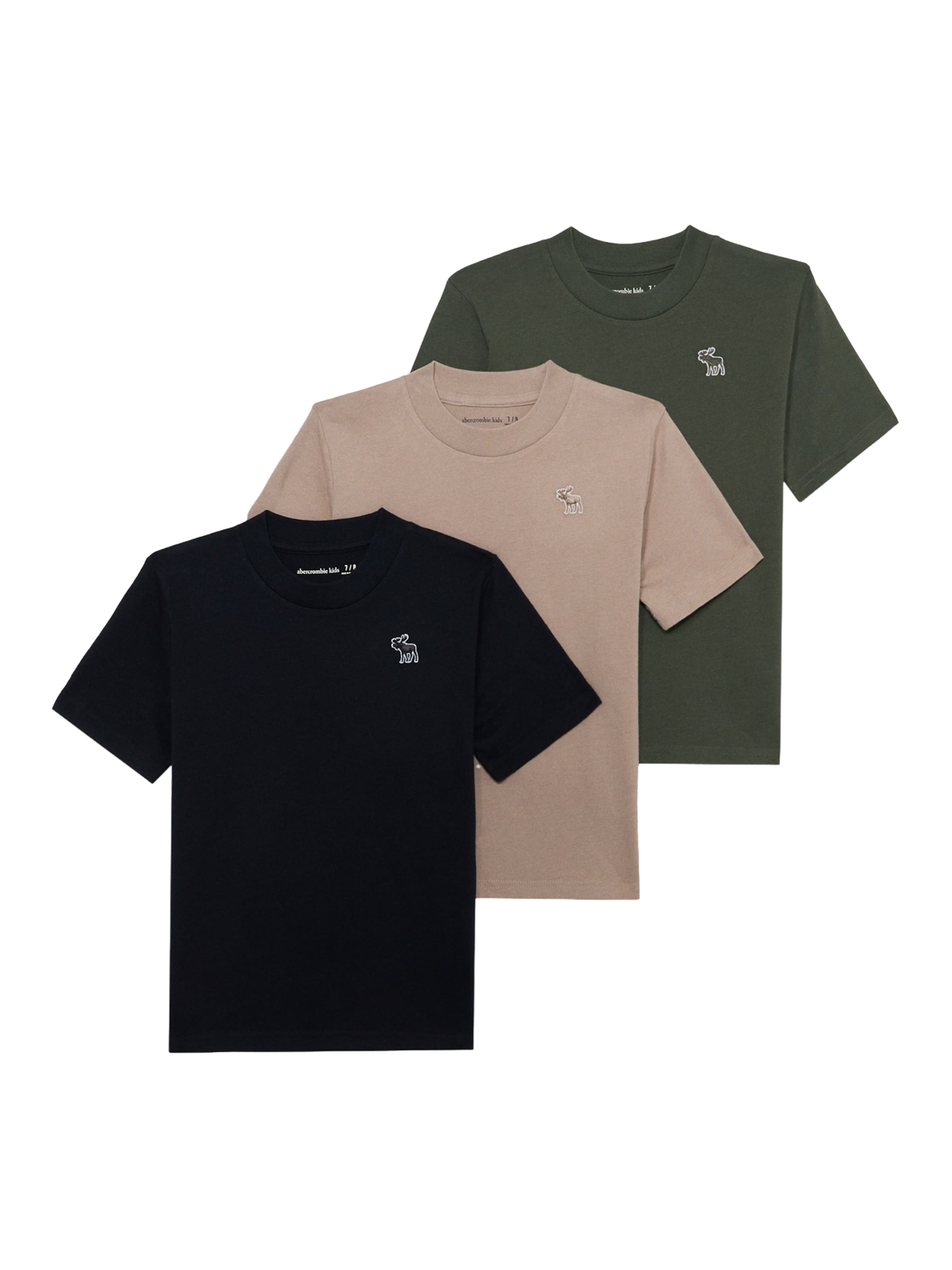 Abercrombie & Fitch Μπλουζάκι σε μπεζ: μπροστά