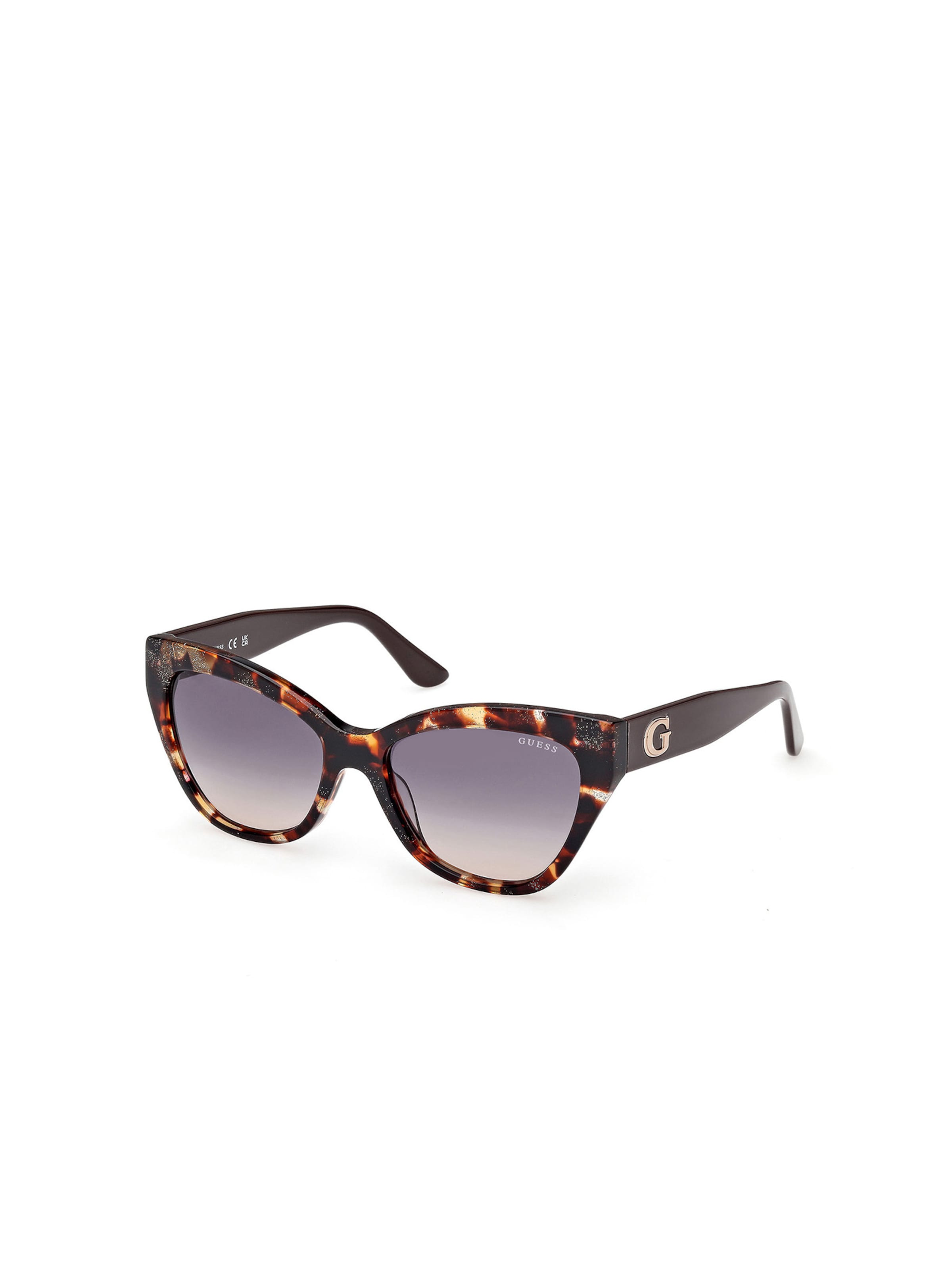 GUESS Zonnebril in Bruin: voorkant