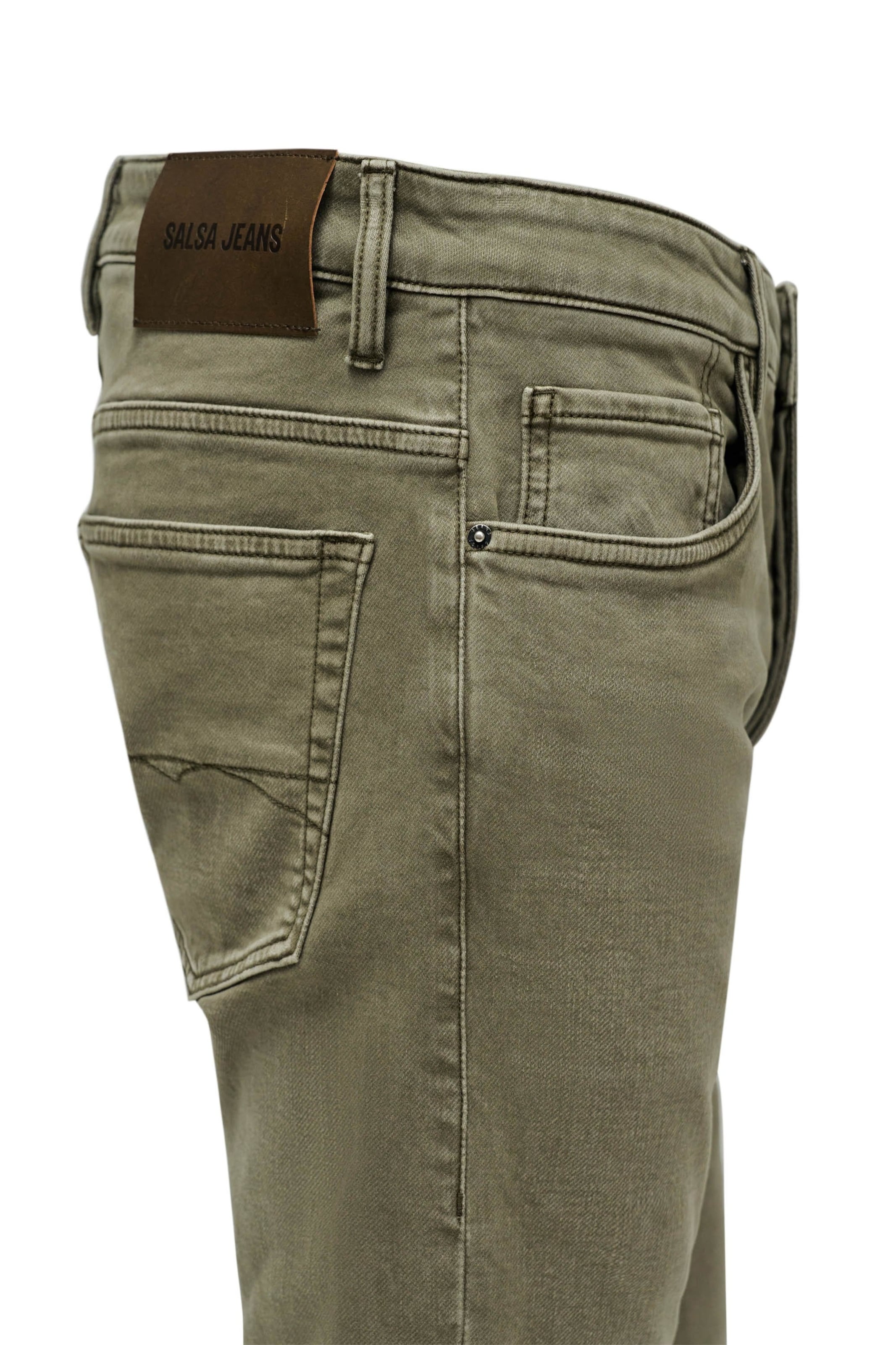 Salsa Jeans Regular Jeans in Groen