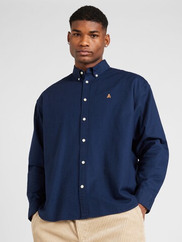 GAP Regular fit Button Up Shirt in Blue: front