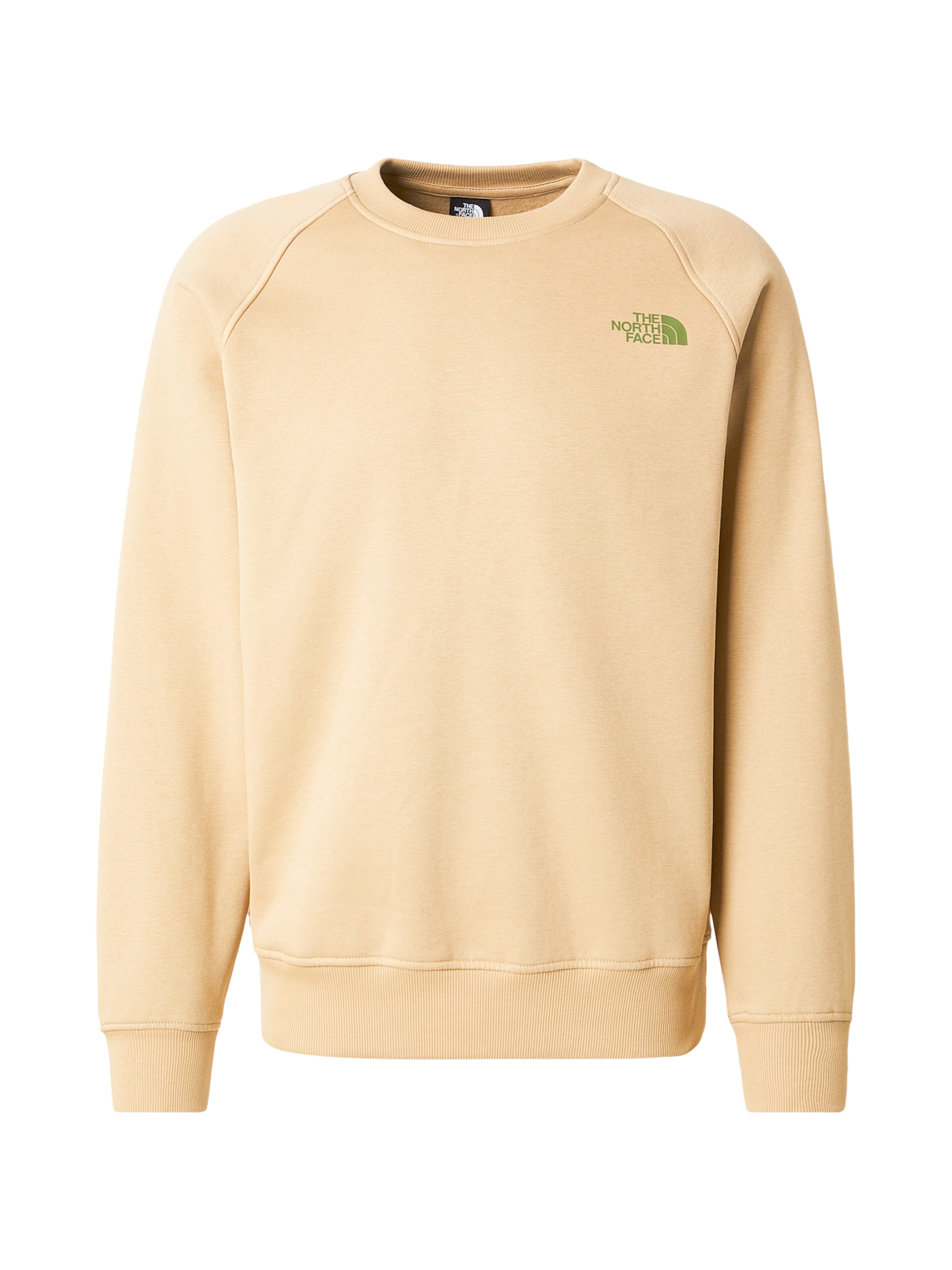 THE NORTH FACE Суичър 'REDBOX' в зелено: отпред