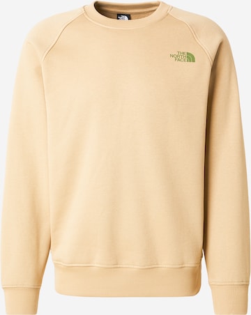 THE NORTH FACE Суичър 'REDBOX' в зелено: отпред