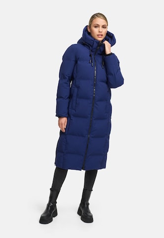 Cappotto funzionale 'Tikoraa 16' di MARIKOO in blu: frontale