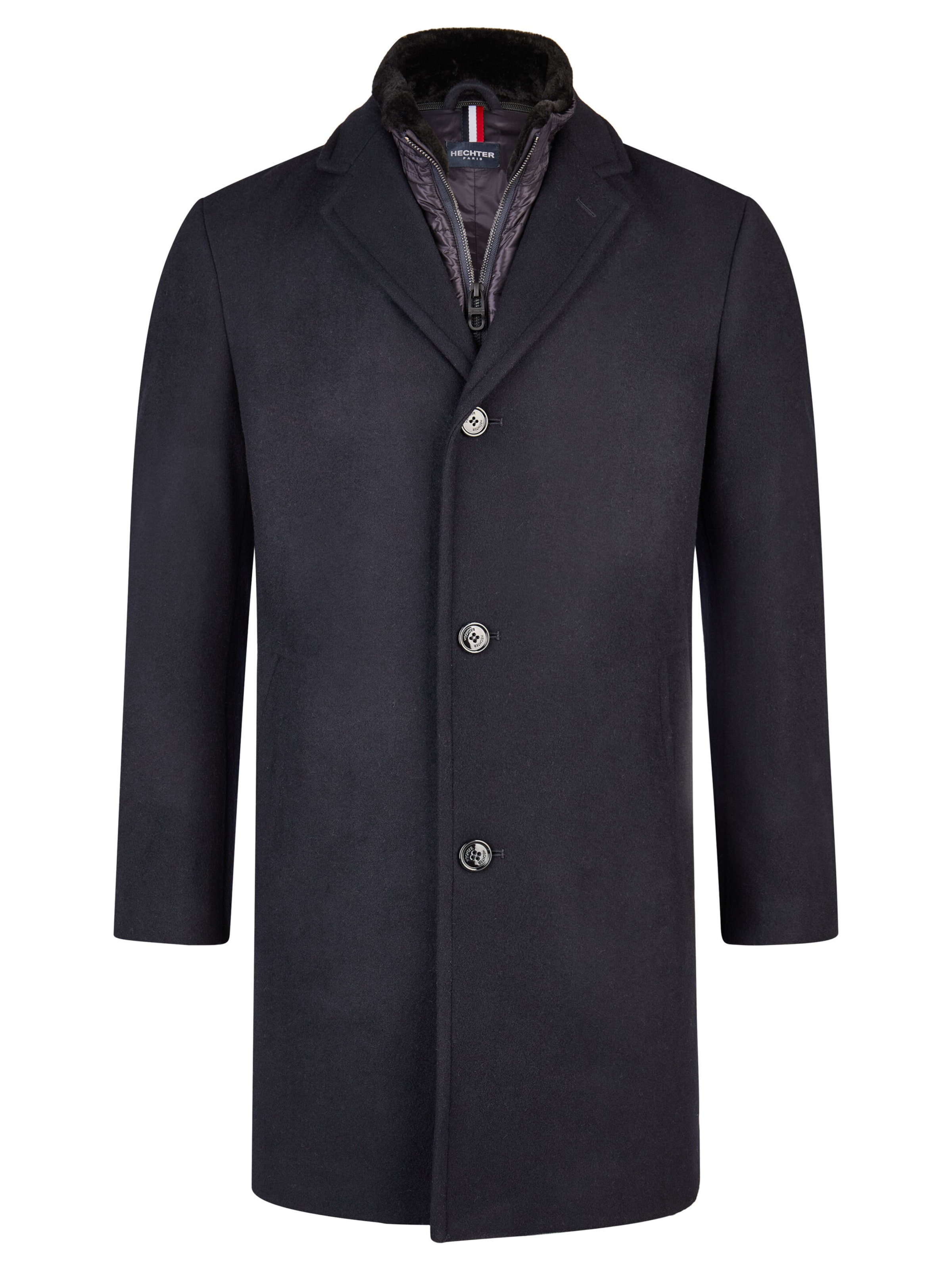 HECHTER PARIS Mantel in Blau: Vorderseite