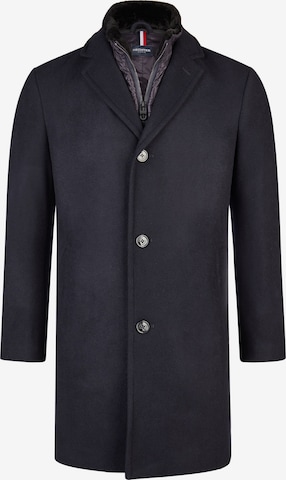 Manteau mi-saison HECHTER PARIS en bleu : devant