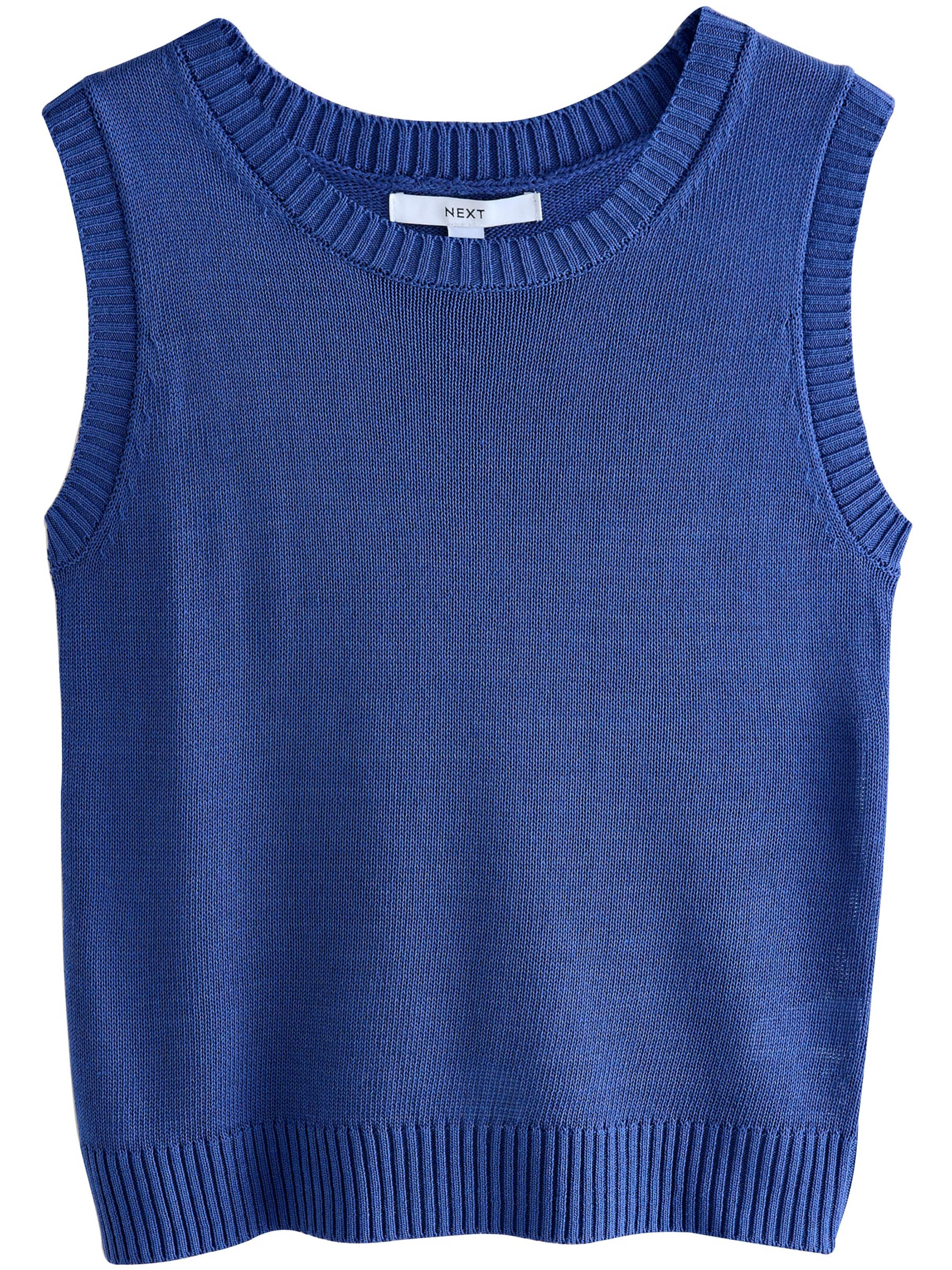 Tops en tricot Next en bleu : devant