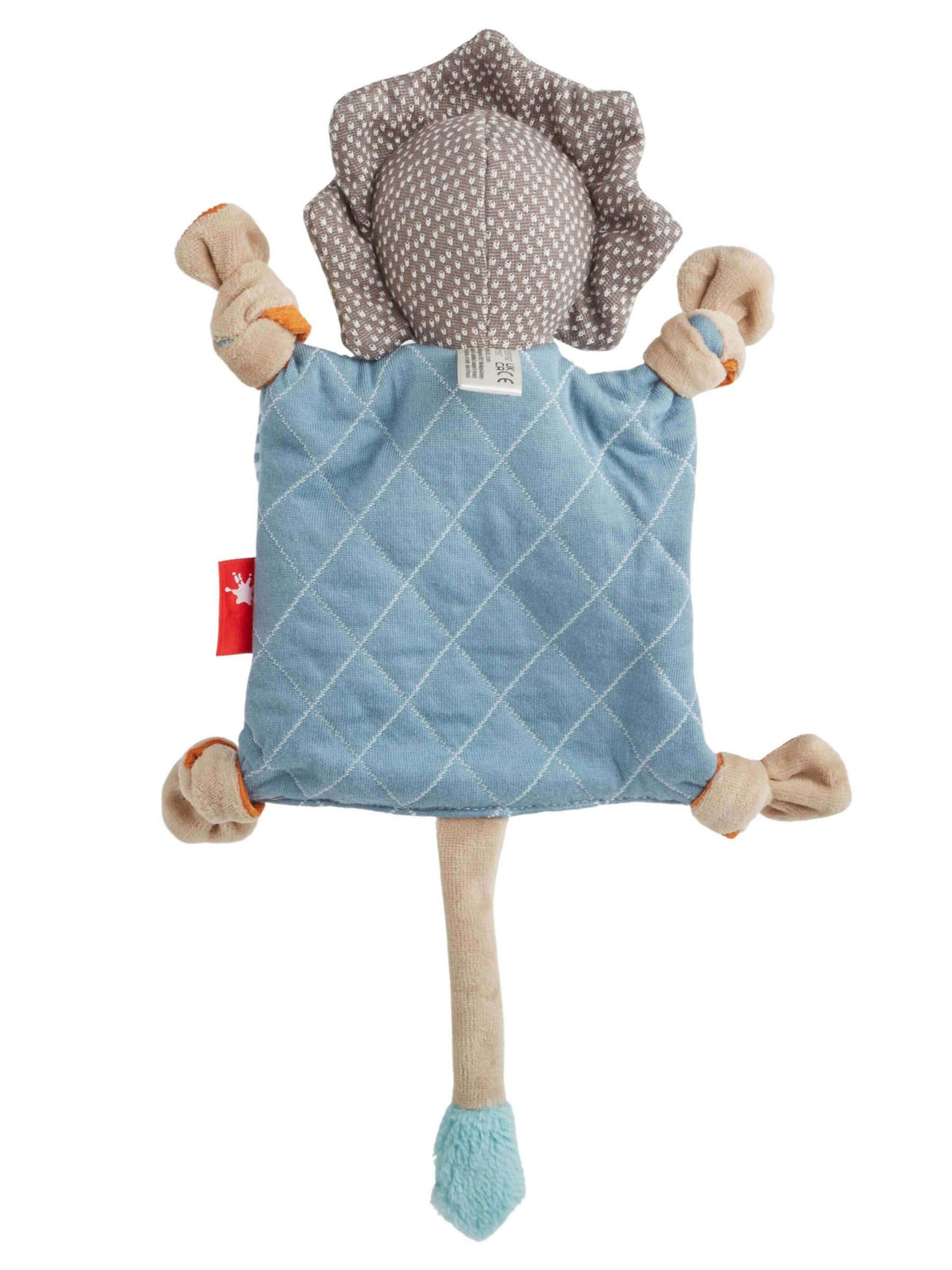 SIGIKID Stuffed animals 'Schnuffeltuch Classics' in Blue