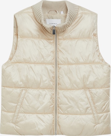 Gilet COMMA en beige : devant