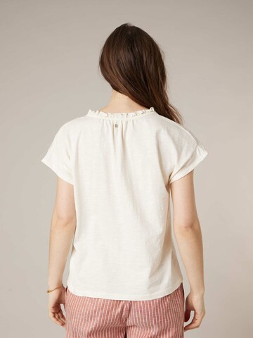 T-shirt 'Kaia' Deeluxe en beige