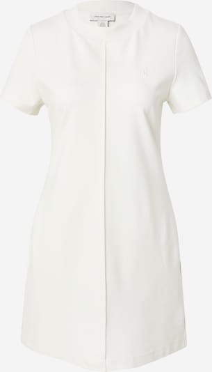 Rochie Calvin Klein Jeans pe alb natural, Vizualizare produs