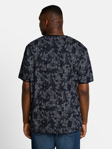 TOM TAILOR Men + T-Shirt in Blau