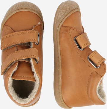 NATURINO First-Step Shoes 'Cocoon Spazz' in Brown