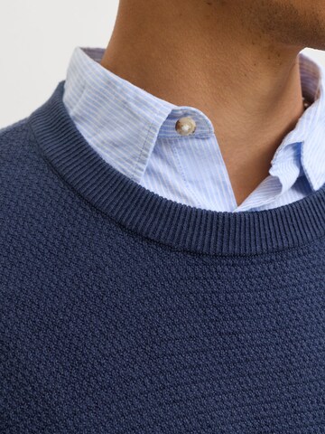 JACK & JONES Sveter 'JJERYDER' - Modrá