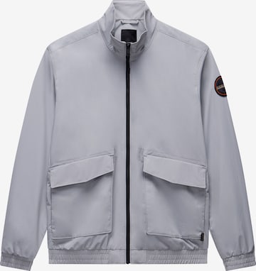 NAPAPIJRI Välikausitakki 'A-GIOVI' värissä harmaa: etupuoli