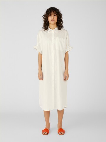 OBJECT Košilové šaty 'Dora' – bílá: přední strana