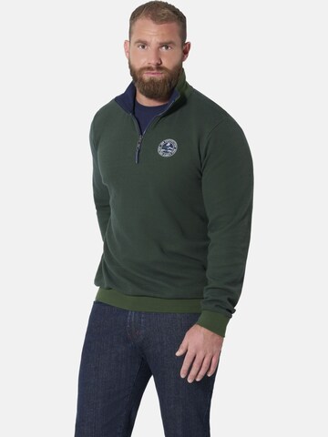 Jan Vanderstorm Sweatshirt ' Markward ' in Grün