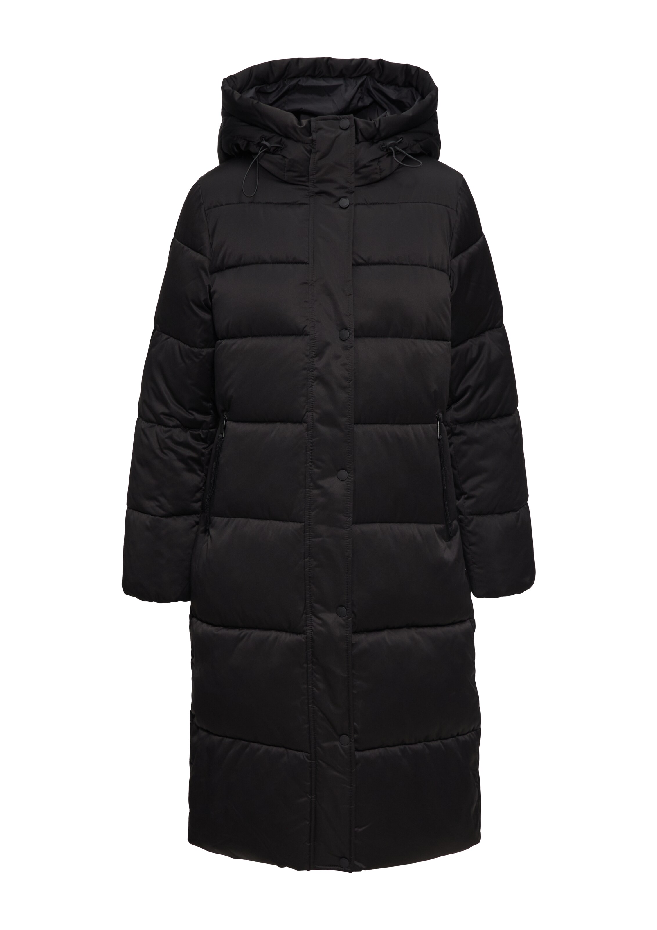 s.Oliver Talvemantel, värv must: eest vaates