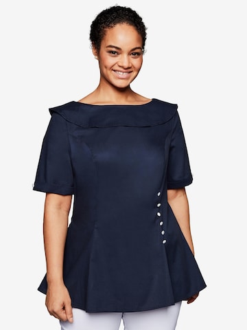 sheego by Joe Browns Tunic in Blue: front