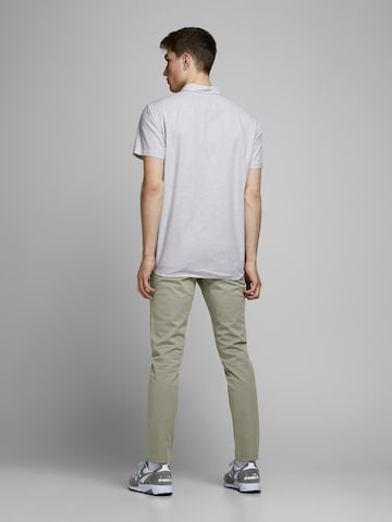 JACK & JONES Úzky strih Chino nohavice 'Marco' - Zelená