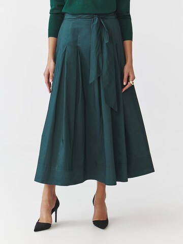TATUUM - Saia 'TAFTANI' em verde: frente