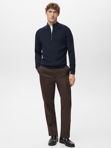 MANGO MAN Neulepaita 'Antiguap' värissä sininen