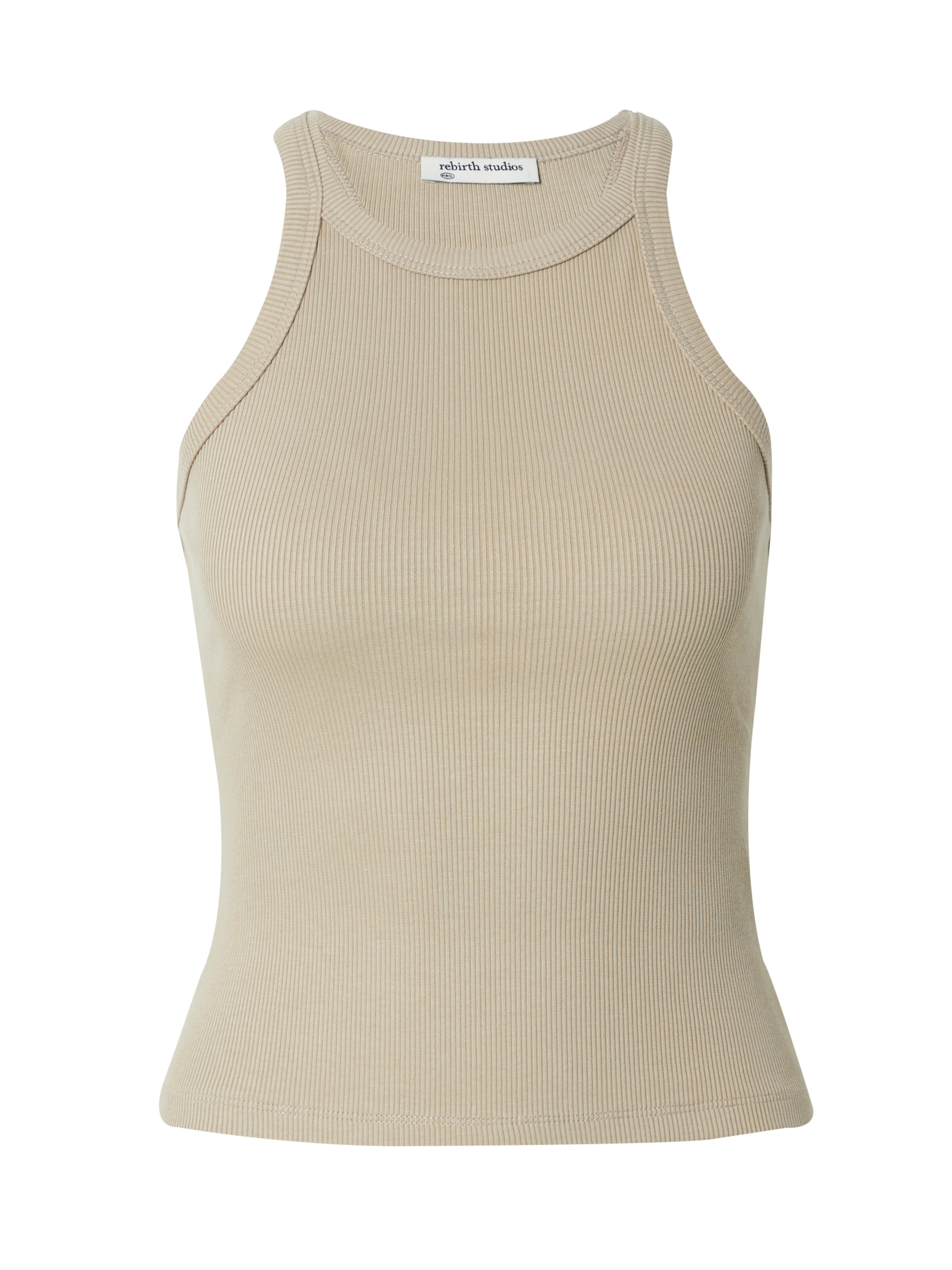 Rebirth Studios Топ 'Liz' в Бежевый: спереди