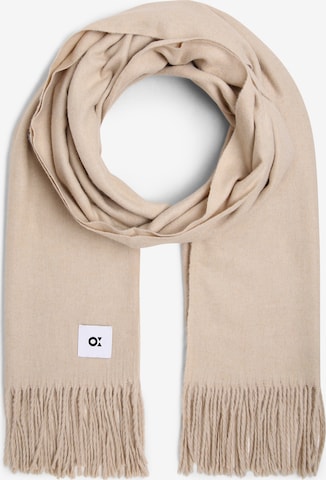 OPUS Scarf 'Anell' in Beige: front