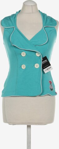 PUSSY DELUXE Blouse & Tunic in XS in Green: front